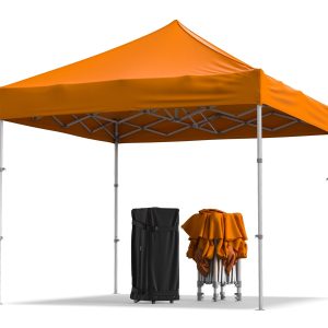 Tirdzniecības telts 3x3 Scandipro Mini - 3x3m, Oranssi (Pantone 715C)