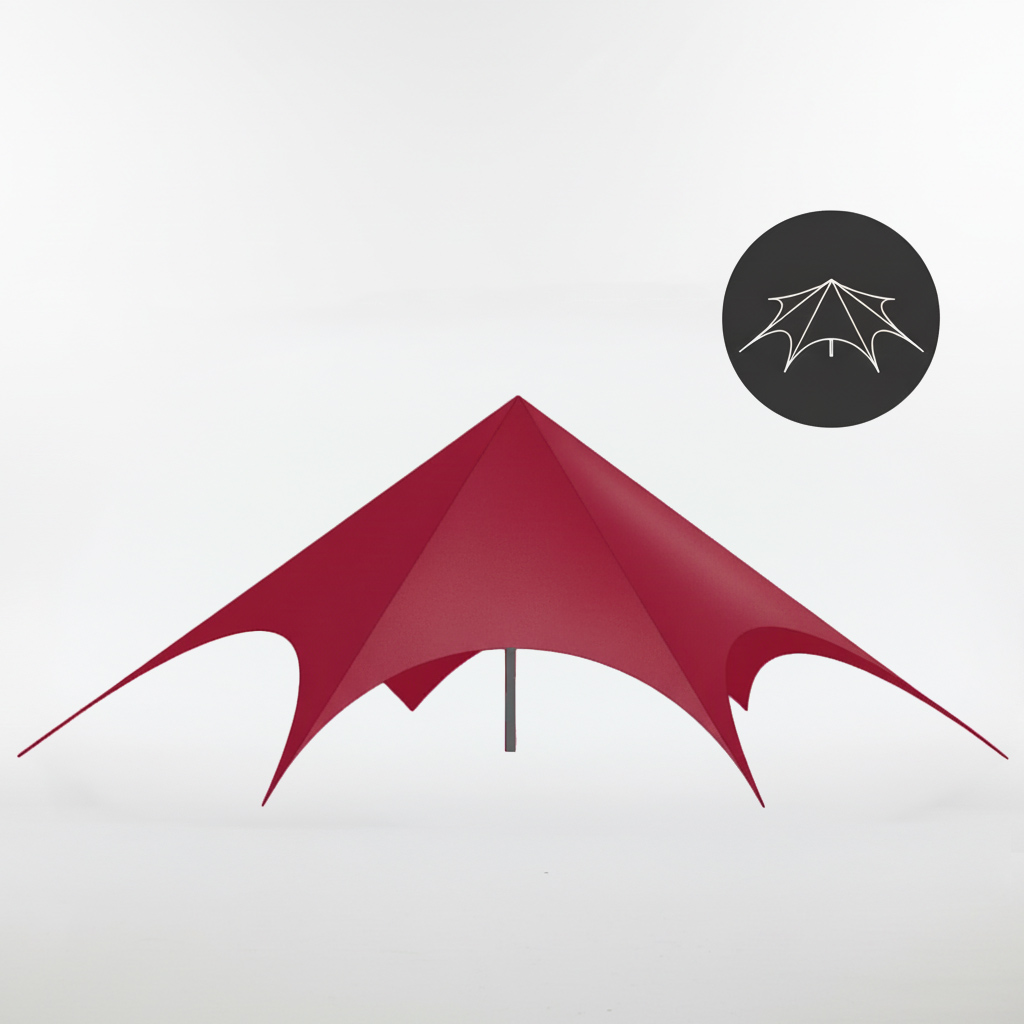 Звездные палатки Hexagon