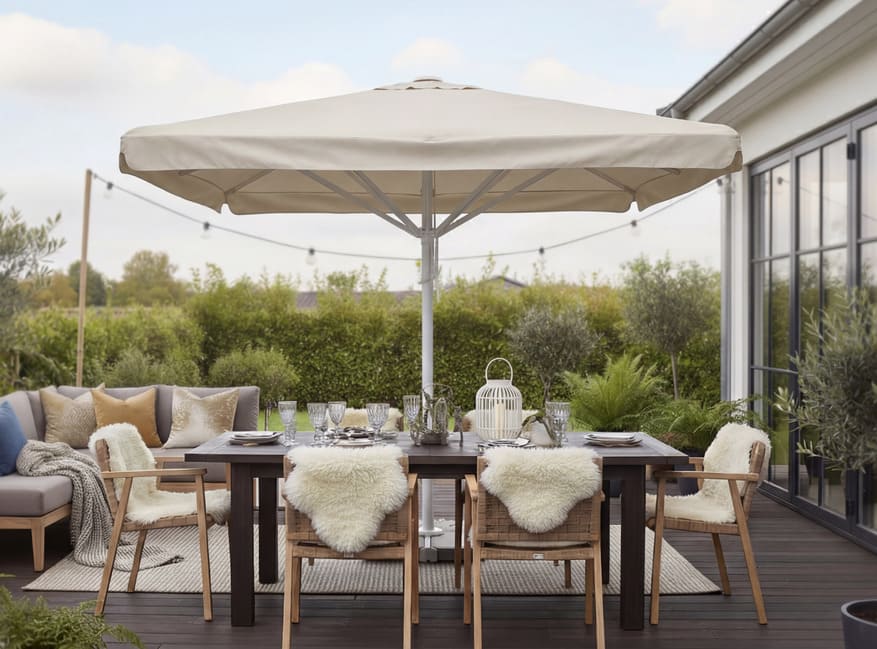 Saulessargi ar vidus balstu