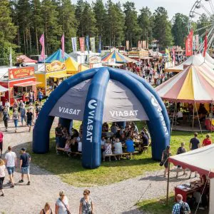 Piepūšamais telts — produkta attēls
