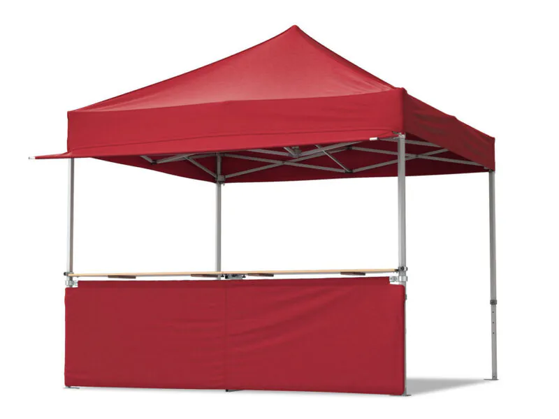 Tirdzniecības teltis 3x3m sarkana 5