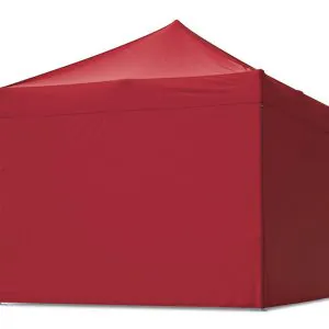 Pop Up telts 3x3 sarkans sienaarega