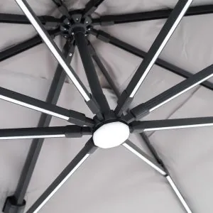 saulessargs flexy led solar med belysning
