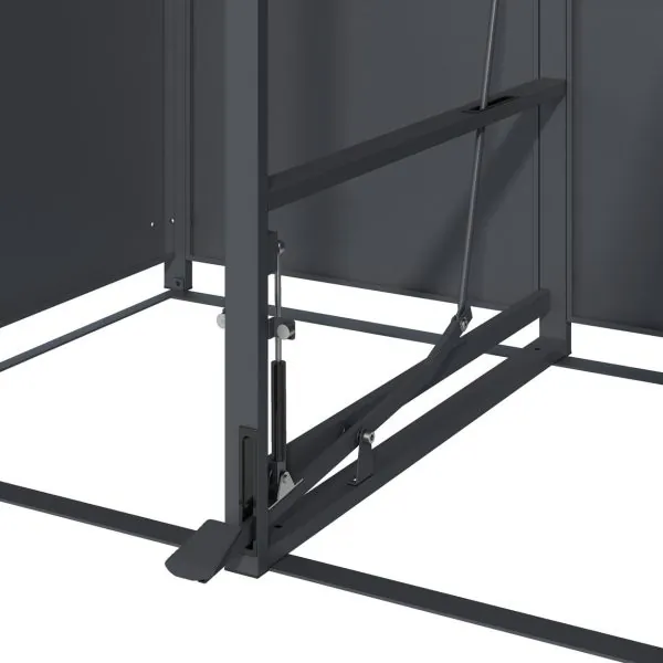 Metāla konteineru nojume Comfort Duo — skats 2
