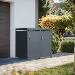 Avfallsskjul Premium Duo — proaudumsta attēls