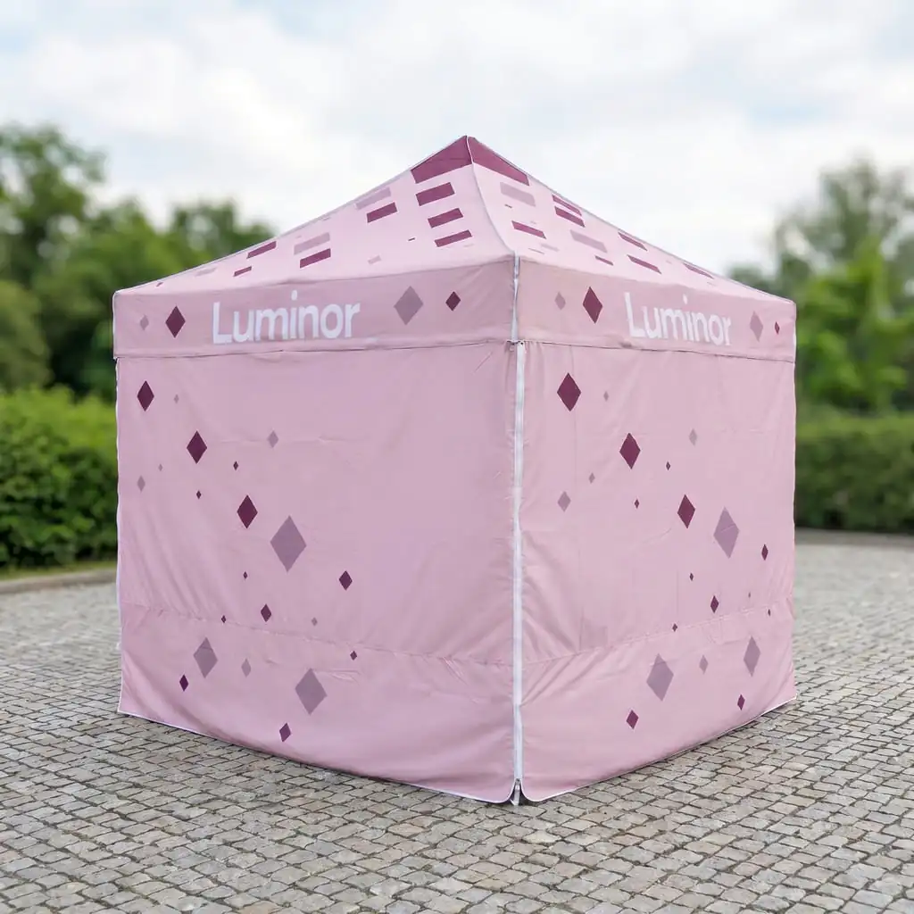luminor digiapdruka Pop Up telts